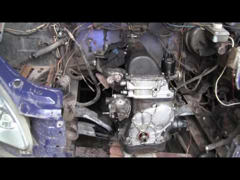 Видео: ГАЗЕЛЬ с двигателем ВАЗ 2часть (установка двигателя).