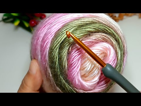 Видео: Мой Секретный узор Раскрыт! Удивительный узор для вязания крючком, который Я держала В Секрете