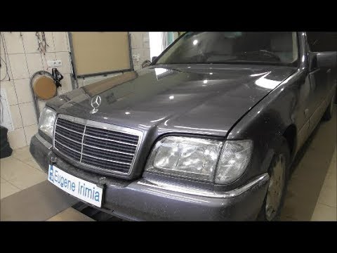 Видео: Mercedes Benz S320 W140 - Сгорает предохранитель + зарядка