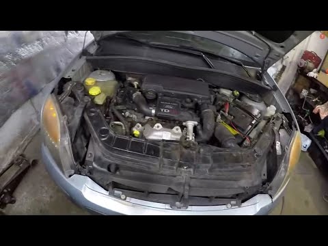 Видео: Форд Фьюжин 1.4 дизель.Замена ГРМ.