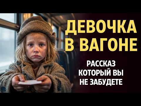 Видео: «ДЕВОЧКА В ВАГОНЕ». Я плакала когда читала эту историю... Рассказ, который вы запомните. История.