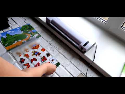 Видео: Процесс создания развивающей игры-сказки на липучках "Колобок"