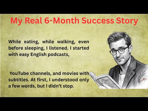 Видео: Выучите английский быстро: моя реальная история успеха за 6 месяцев/Моя реальная история | От нач...