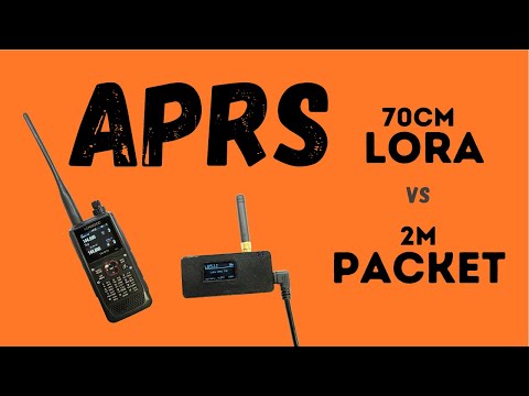 Видео: APRS: LoRa 70 см против пакета 2 м