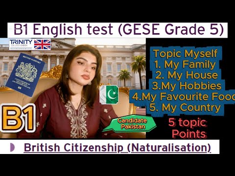 Видео: Тест по английскому языку B1 (GESE, 5 класс) | Британское гражданство SELT | Тринити-колледж Лонд...
