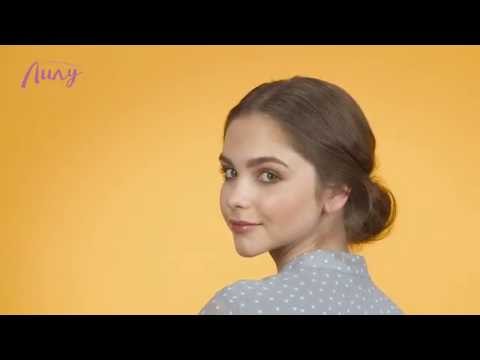 Видео: Делаем низкий пучок из жгутов