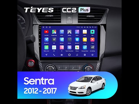 Видео: Установка магнитолы TEYES на Nissan Sentra B17 2012-2017