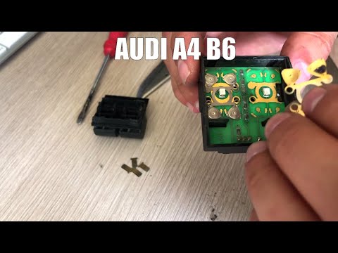 Видео: AUDI A4 B6 КАК СНЯТЬ КНОПКИ ЛЕВОЙ ДВЕРИ | НЕ РАБОТАЕТ СТЕКЛОПОДЪЕМНИК