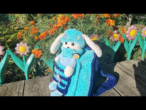 Видео: Детский рюкзачок из плюшевой пряжи. Экспресс мастер - класс.