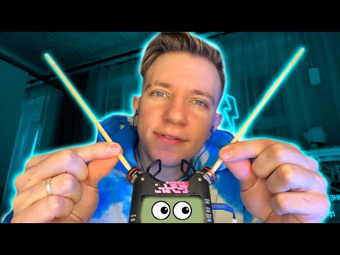 Видео: АСМР ЧИСТКА УШЕЙ ПОСЛЕ ШКОЛЫ 👂💙 ASMR CLEANING EAR 😍