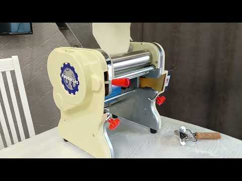 Видео: 48. Тестораскаточная машина Foodatlas DHH-220C