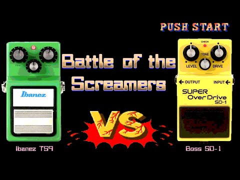 Видео: Ibanez TS9 Tube Screamer против Boss SD-1 Super Overdrive — битва крикунов