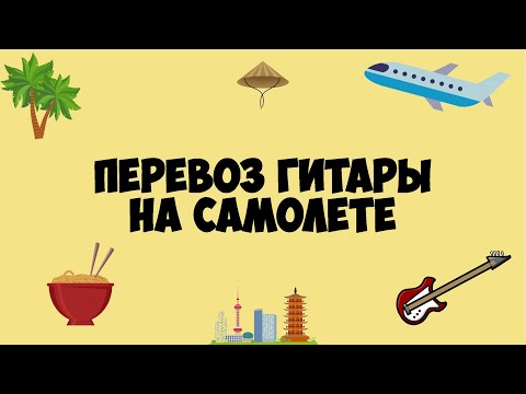 Видео: Перевоз музыкальных инструментов на самолете #36