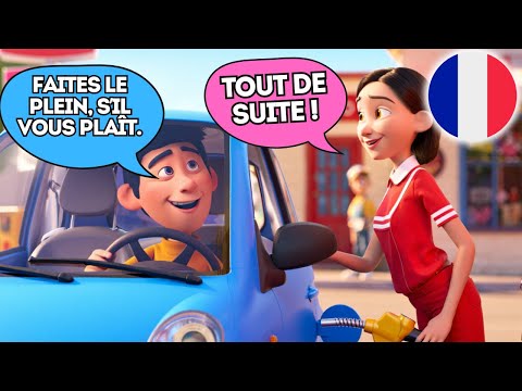 Видео: 5 простых диалогов на французском языке (A1–A2) | Французский для начинающих | На заправке