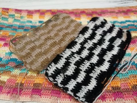 Видео: УЗОР КРЮЧКОМ ДЛЯ ИЗДЕЛИЯ В СТИЛЕ ШАНЕЛЬ(очень простой)