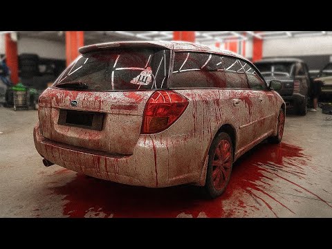 Видео: Кровь по всему салону! Один из самых сложных проектов #отмыли