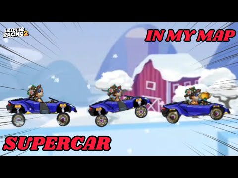 Видео: 😱МОЯ КАРТА НА СУПЕРКАРЕ + СМЕШНЫЕ МОМЕНТЫ | hill climb racing 2