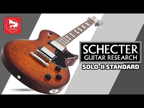 Видео: SCHECTER SOLO II STANDARD - электрогитара Les Paul