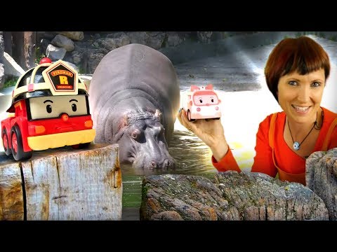 Видео: Машинки робокары и Маша Капуки - сборник для детей.