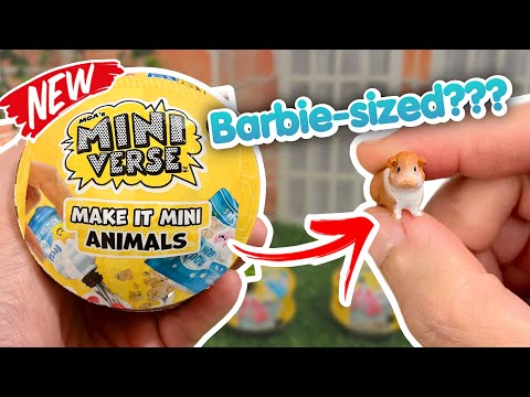 Видео: ОНИ РАЗМЕРОМ С БАРБИ??? МИНИ-ВСЕЛЕННАЯ СДЕЛАЕТ ИХ МИНИ-ЖИВОТНЫМИ