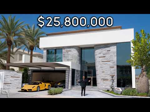 Видео: Обзор прибрежного особняка в Дубае за $23 млн, созданного Pininfarina