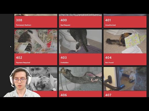Видео: Middleware в FastAPI - разбираем на стриме c мемными кодами HTTP и атакующей собакой-облизакой