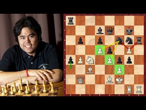 Видео: Шахматы. Крамник - Накамура: яростная атака в исполнении американского самурая!