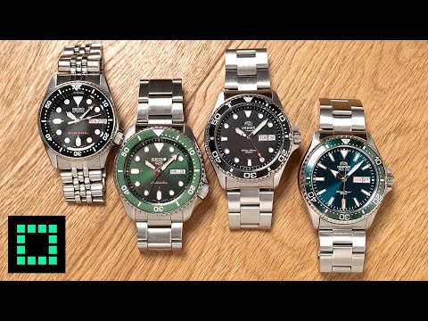 Видео: Seiko vs Orient [РЕШИТЕЛЬНАЯ битва] SKX013 - 5KX - Ray II - Kamasu