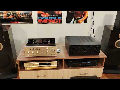 Видео: Усилитель Trio KA-9006 (1974 г.в., профилактика и Technics SB-6