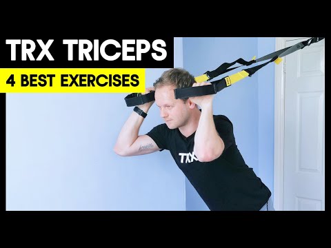 Видео: 4 ЛУЧШИХ УПРАЖНЕНИЯ НА ТРИЦЕПС С TRX
