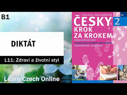 Видео: Чешский шаг за шагом 2 (B1) – Урок 11 – ДИКТАНТ