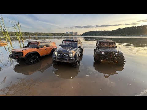 Видео: Traxxas Trx6 против Beluga забираются в песчаные горки