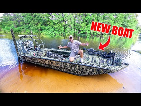 Видео: ПРЕДСТАВЛЯЮ МОЮ НОВУЮ ГРЯЗЕВУЮ ЛОДКУ PRODIGY!! (Тестирую на болоте!)
