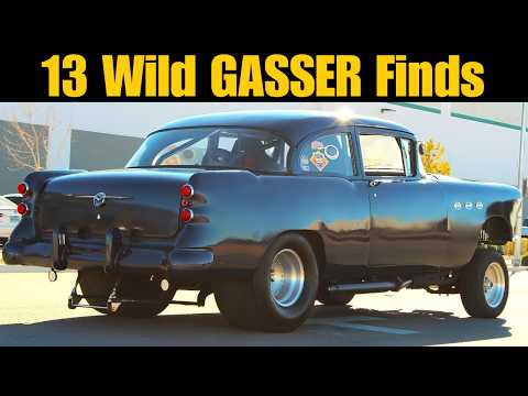 Видео: 13 Wild Gassers на продажу! Ярость старой школы на улицах и стрипе!