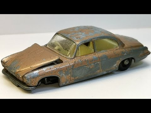 Видео: "Matchbox" реставрация Jaguar Mk 10 nr 28 литьевая машина для изготовления стекла