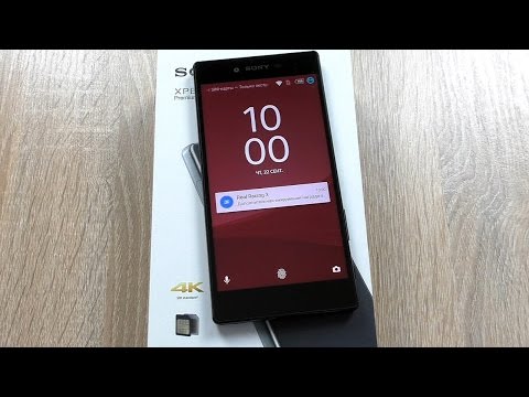 Видео: Sony Xperia Z5 Premium Dual (E6883) 4K Дисплей! Полный обзор!