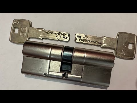 Видео: Вскрытие цилиндра DOM IX 6SR