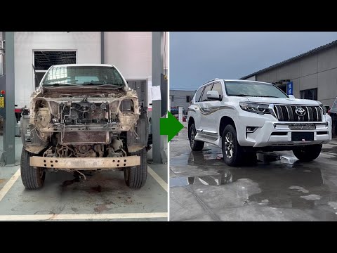 Видео: 8300 долларов за Toyota Prado, которую собираются сдать на слом. Даем Prado новую жизнь.