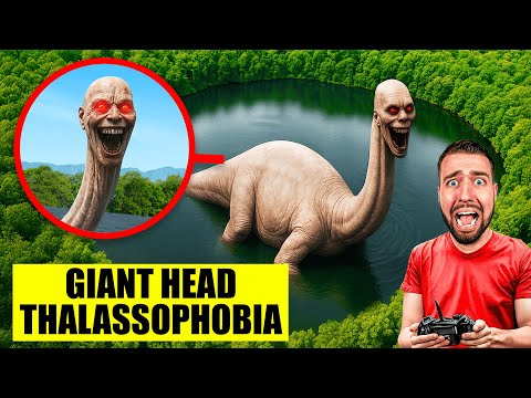 Видео: МОЙ ДРОН СНЯЛ ГИГАНТСКУЮ ГОЛОВУ УЖАСА THALASSOPHOBIA ПОД ВОДОЙ в РЕАЛЬНОЙ ЖИЗНИ! 😨