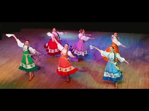 Видео: "Девичьи проходки" (русский танец), ансамбль танца "Кудринка", 27.03.2022, ЦДКЖ