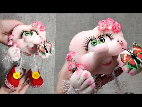 Видео: DIY Как сшить игрушку? Милое сердечко с ручками и ножками. Мастер класс, tutorial, рукоделие, кукла