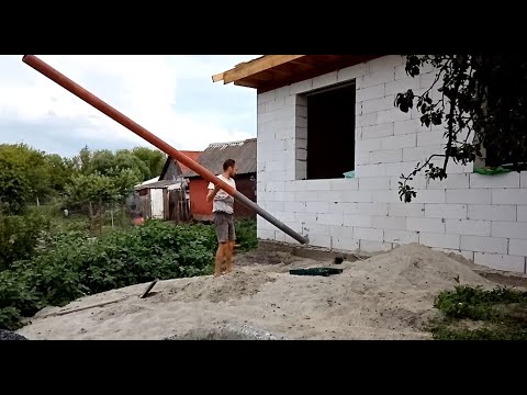 Видео: 10. Канализация. Штробление под электрику. Вопрос по перегородкам.