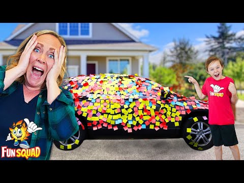 Видео: Веселый отряд разыгрывает хитрые шутки над мамой и папой!