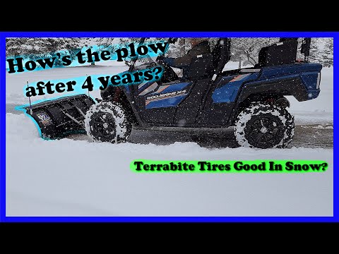 Видео: Обзор снегоочистителя KFI Pro Poly на длительный срок (4 года)