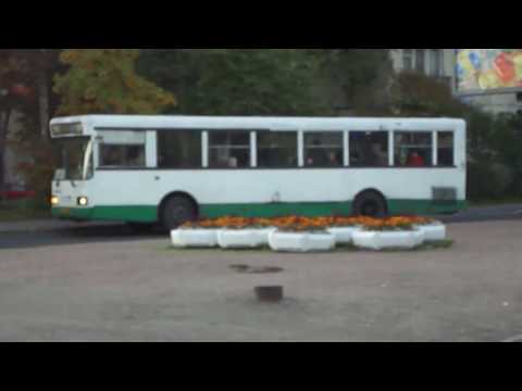 Видео: Автобус Санкт-Петербурга 60-61: ЛиАЗ-6213.20 по №123 и ЛиАЗ-5256.25 по №33 (02.10.11)