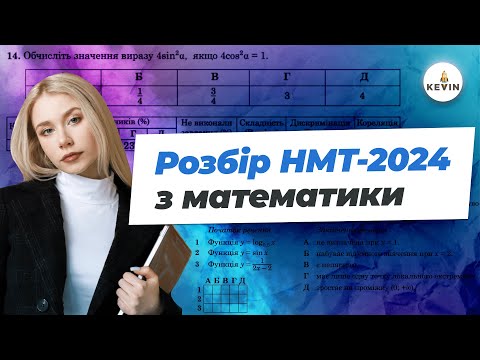 Видео: Злив | Розбір НМТ-2024 з математики | Школа KEVIN