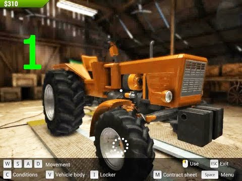 Видео: Farm Mechanic Simulator 2015 прохождение 1
