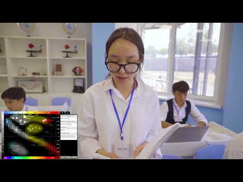 Видео: № 206 МГ Ниязбекова АҚ  "Жұлдызды аспан" 9 сынып