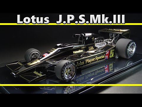 Видео: Lotus J.P.S.Mk.III / TAMIYA 1/20 Formula1 / Масштабная модель / F1