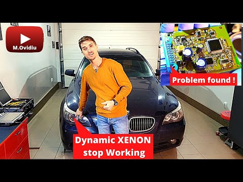 Видео: Модуль адаптивных фар BMW e60 AHL Easy Repair